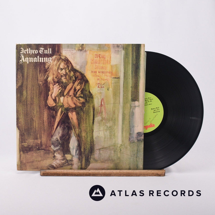 Jethro Tull Aqualung LP Vinyl Record - Front Cover & Record