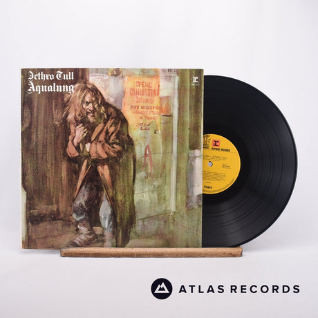 Jethro Tull Aqualung LP Vinyl Record - Front Cover & Record