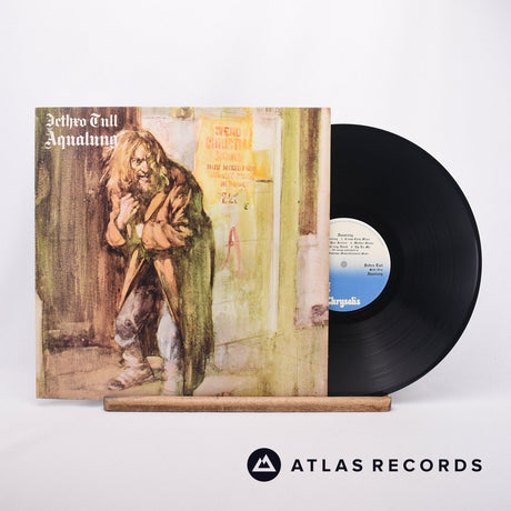 Jethro Tull Aqualung LP Vinyl Record - Front Cover & Record