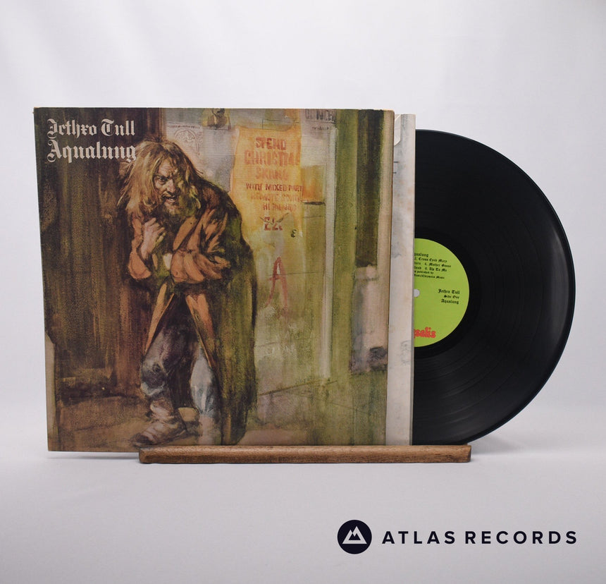 Jethro Tull Aqualung LP Vinyl Record - Front Cover & Record