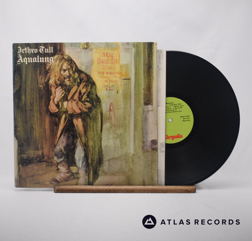 Jethro Tull Aqualung LP Vinyl Record - Front Cover & Record