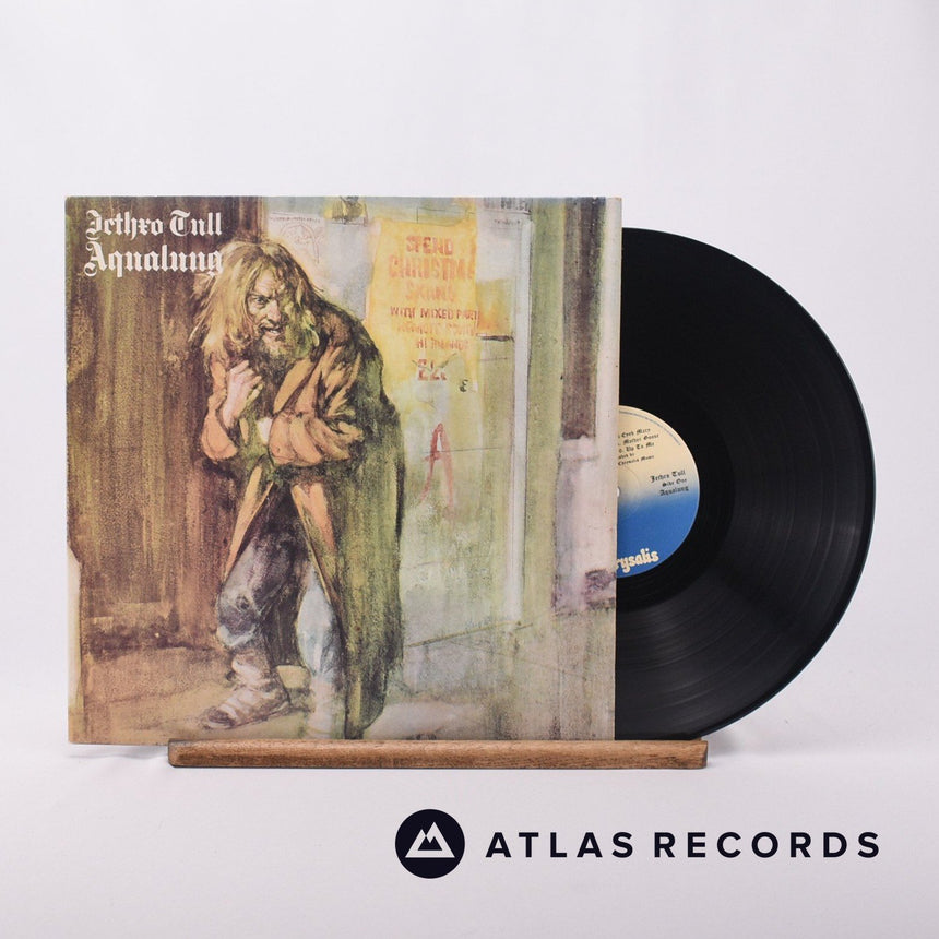 Jethro Tull Aqualung LP Vinyl Record - Front Cover & Record