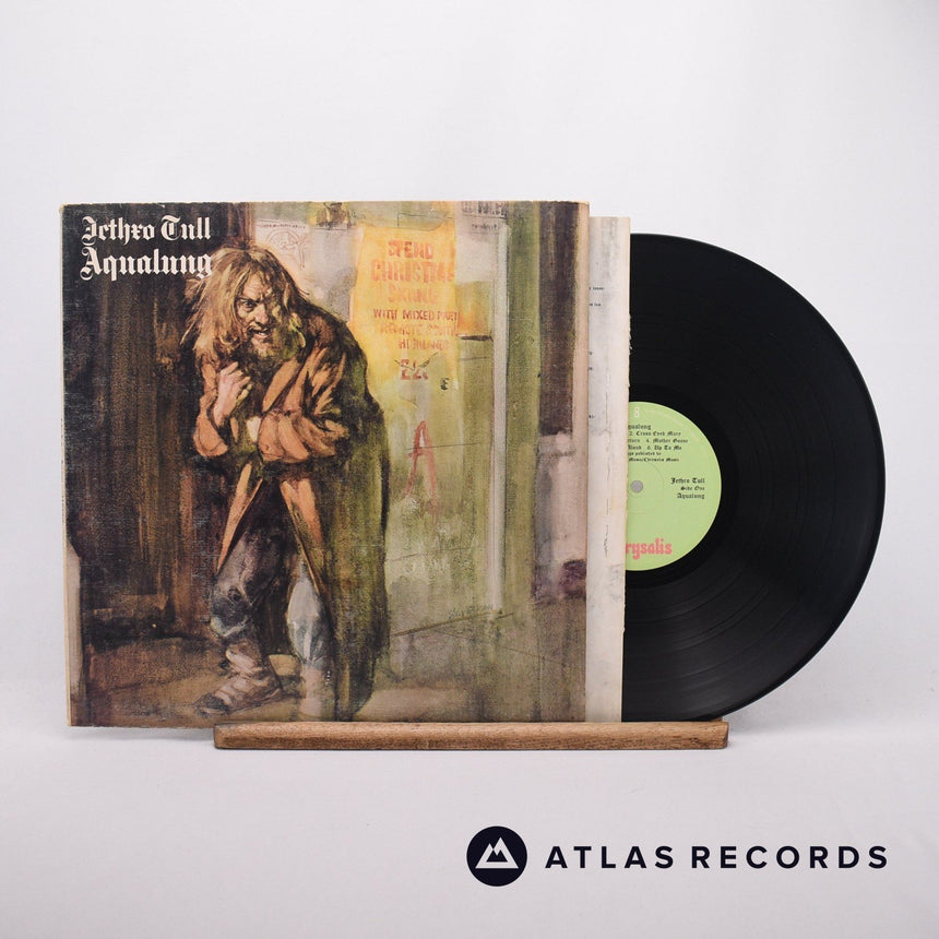 Jethro Tull Aqualung LP Vinyl Record - Front Cover & Record