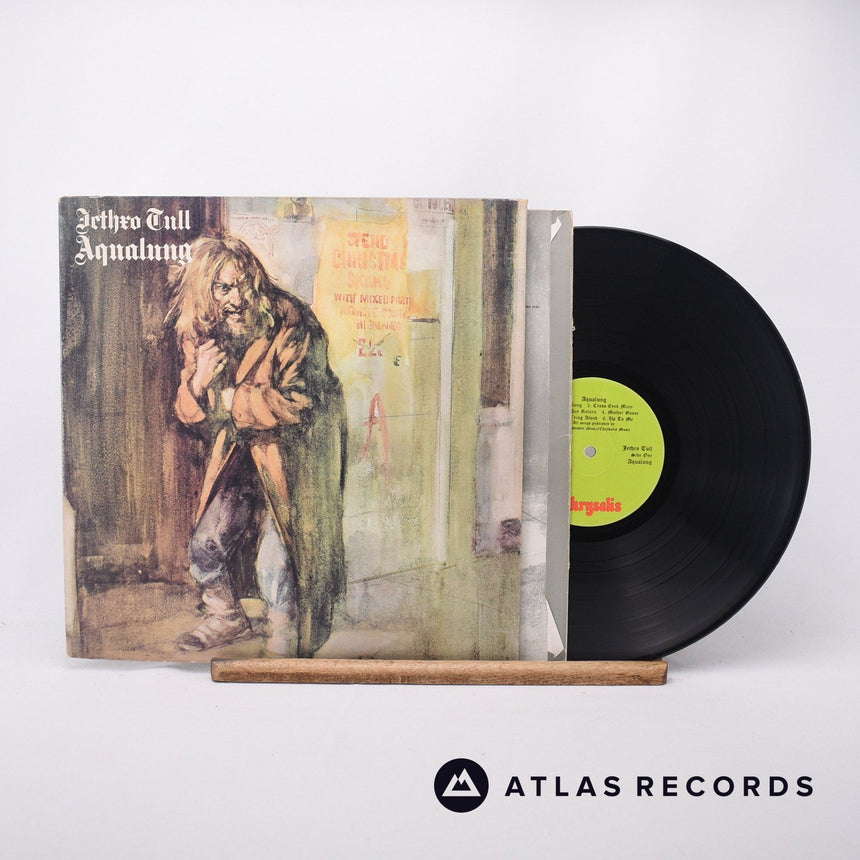 Jethro Tull Aqualung LP Vinyl Record - Front Cover & Record