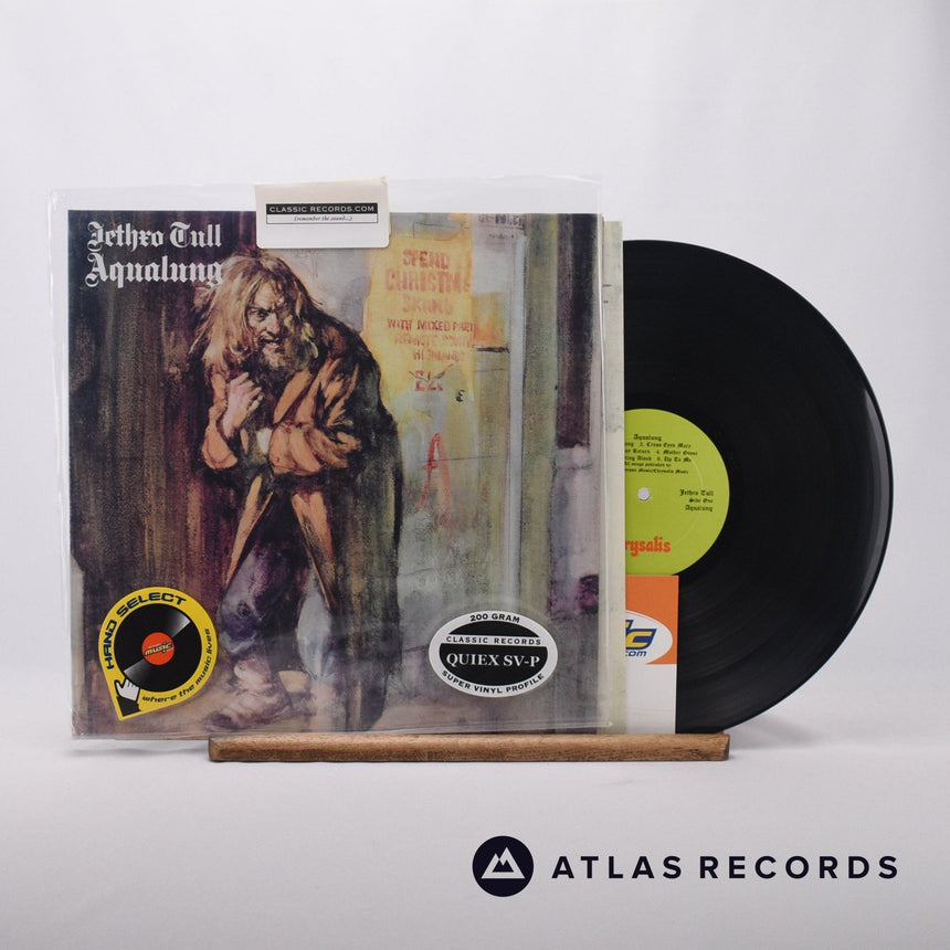 Jethro Tull Aqualung LP Vinyl Record - Front Cover & Record