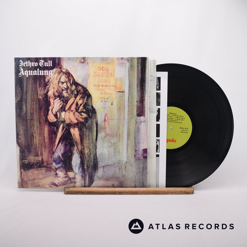 Jethro Tull Aqualung LP Vinyl Record - Front Cover & Record