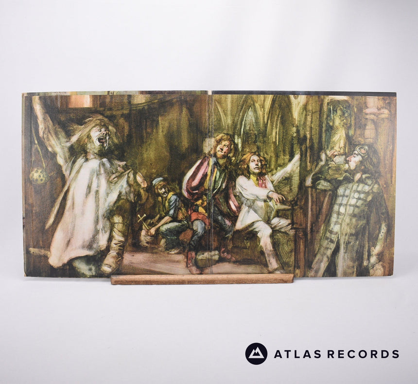 Jethro Tull - Aqualung - Lyric Sheet Textured Sleeve LP Vinyl Record - VG+/VG+