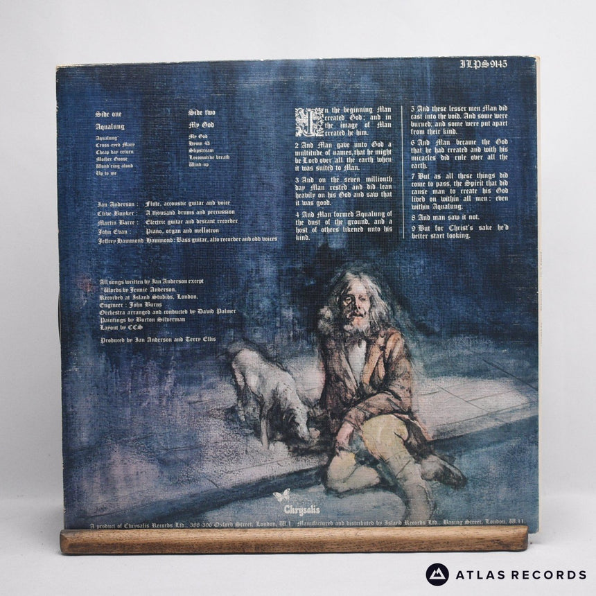 Jethro Tull - Aqualung - Booklet A-1 B-3 LP Vinyl Record - VG+/VG+