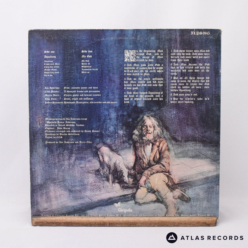 Jethro Tull - Aqualung - First Uk Press A-1U B-3U LP Vinyl Record - VG+/VG+