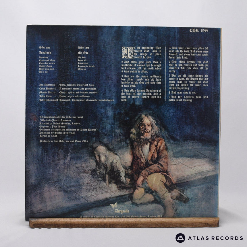 Jethro Tull - Aqualung - Repress A-1U B-3U LP Vinyl Record - EX/EX