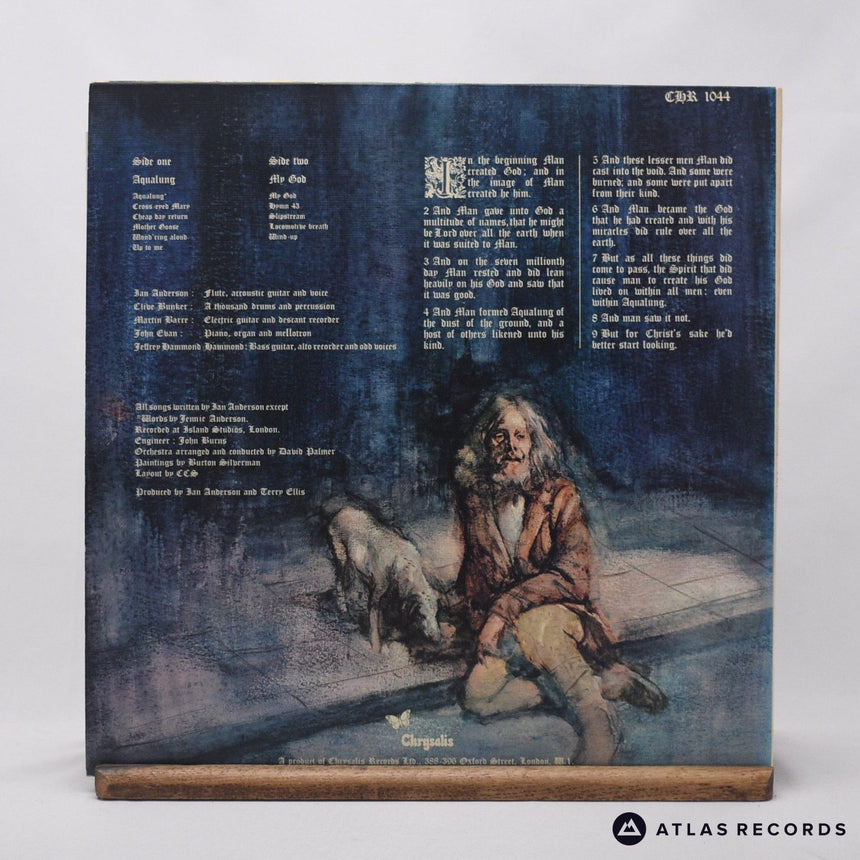 Jethro Tull - Aqualung - Reissue A-1U B-3U LP Vinyl Record - EX/EX