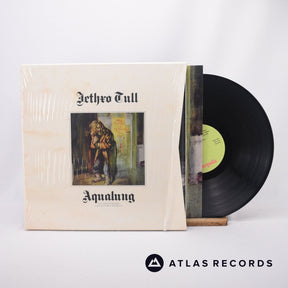 Jethro Tull Aqualung LP + 2 x CD + DVD + Blu-ray Vinyl Record - Front Cover & Record