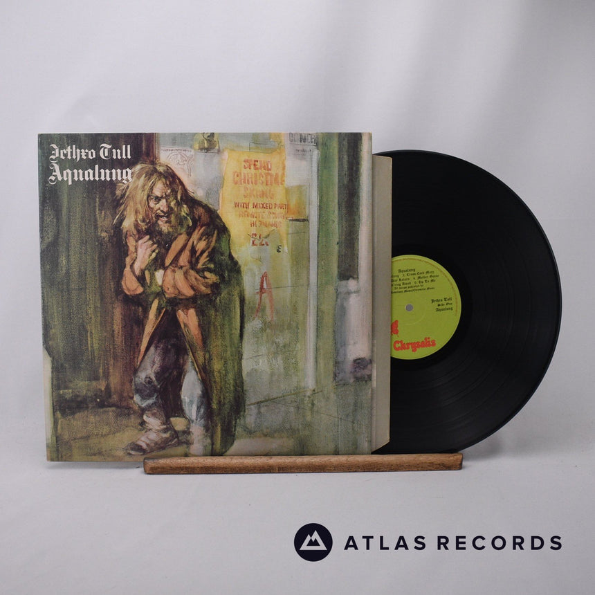 Jethro Tull Aqualung LP Vinyl Record - Front Cover & Record