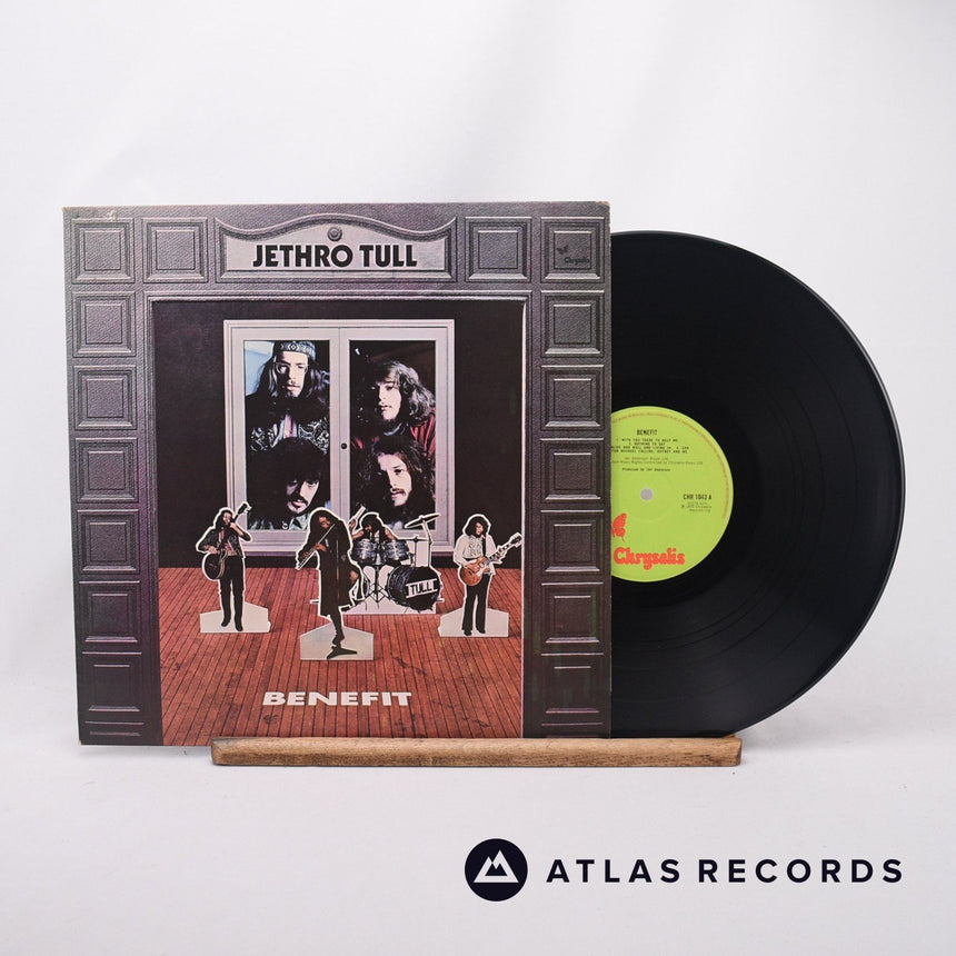 Jethro Tull Benefit LP Vinyl Record - Front Cover & Record