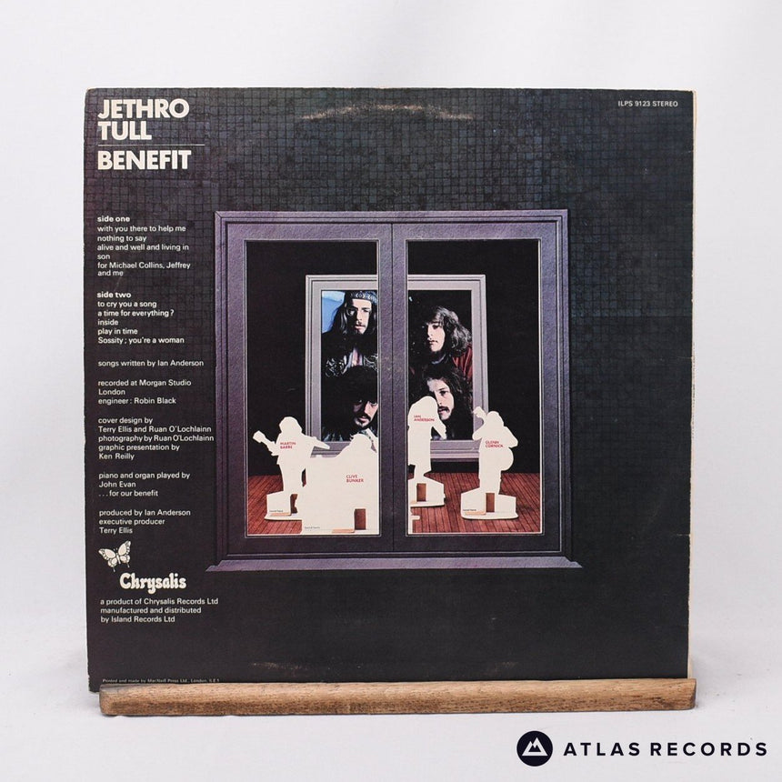Jethro Tull - Benefit - First Uk Press A//2 B//1 LP Vinyl Record - VG+/VG+