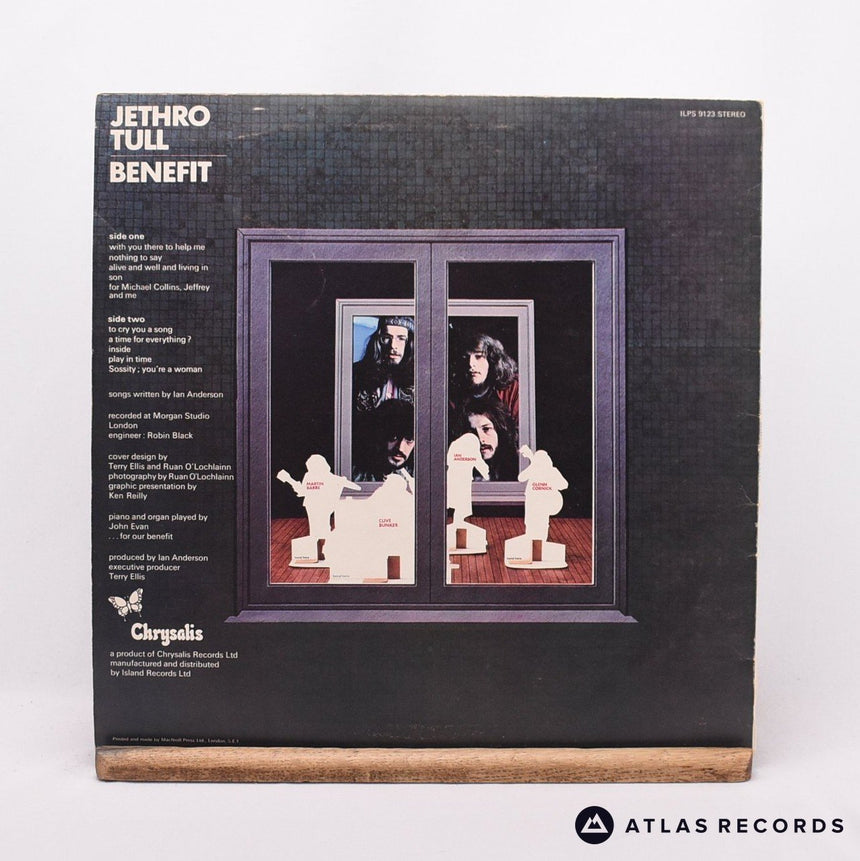 Jethro Tull - Benefit - First Uk Press A//2 B//1 LP Vinyl Record - VG+/EX