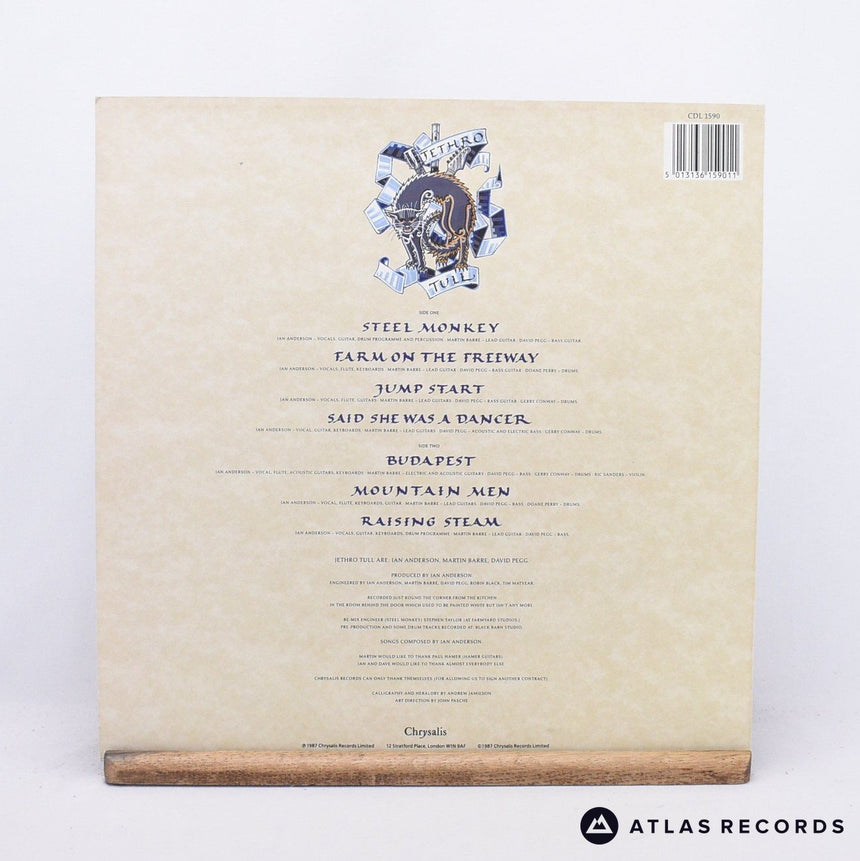Jethro Tull - Crest Of A Knave - LP Vinyl Record - EX/VG+