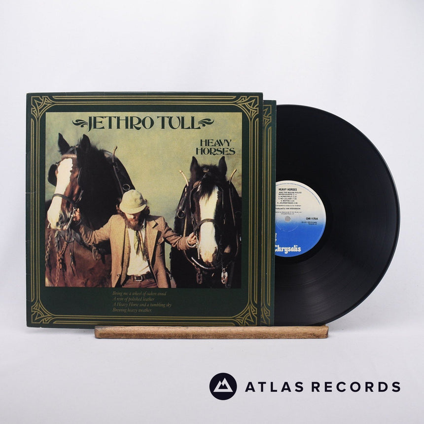 Jethro Tull Heavy Horses LP Vinyl Record - Front Cover & Record