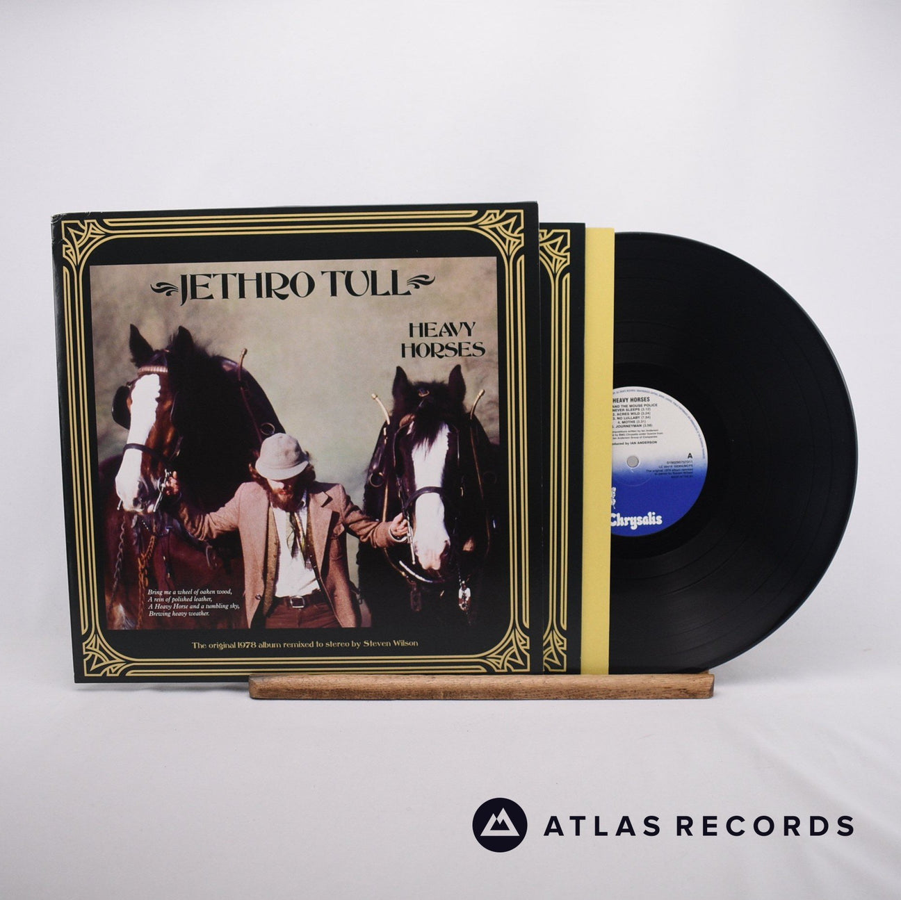 Jethro Tull Heavy Horses LP Vinyl Record - Front Cover & Record