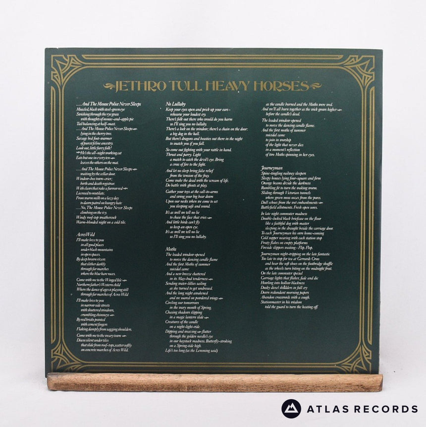 Jethro Tull - Heavy Horses - LP Vinyl Record - EX/EX
