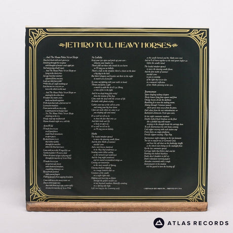 Jethro Tull - Heavy Horses - Embossed Sleeve LP Vinyl Record - VG+/EX
