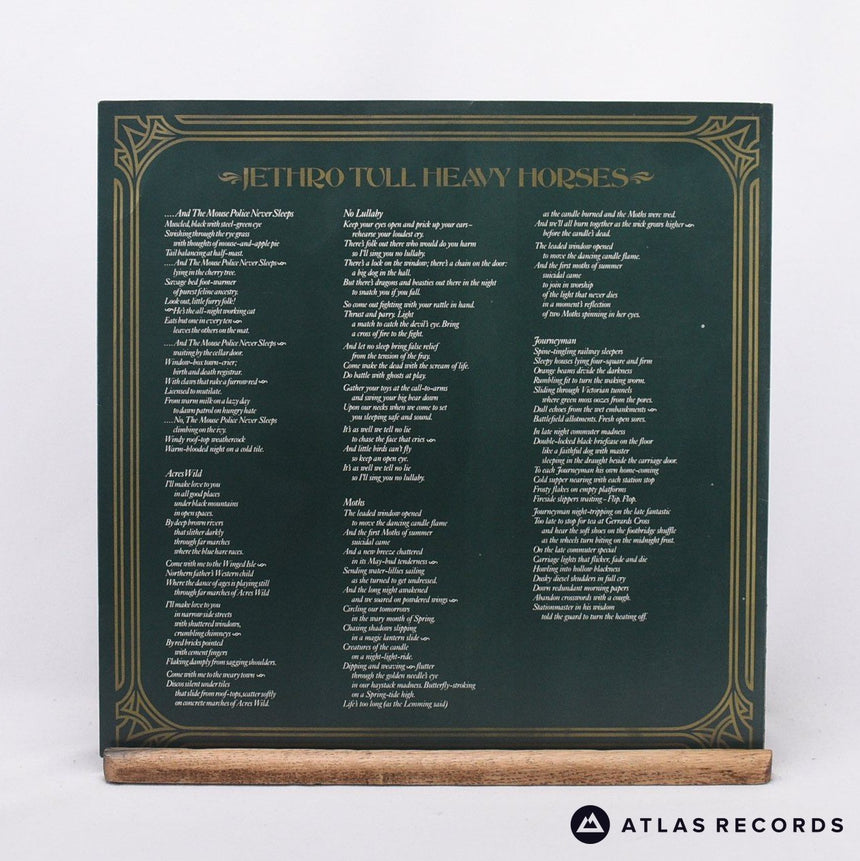 Jethro Tull - Heavy Horses - LP Vinyl Record - EX/EX
