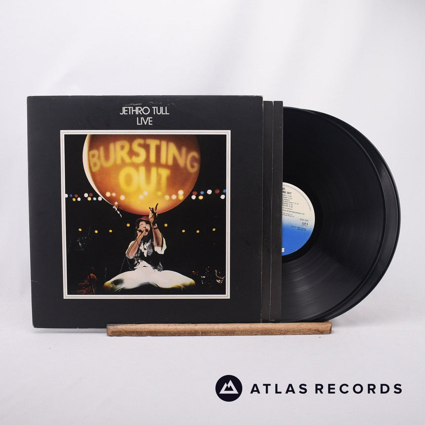 Jethro Tull Live - Bursting Out 2 x LP Vinyl Record - Front Cover & Record