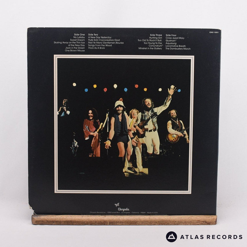 Jethro Tull - Live - Bursting Out - Gatefold Us 2 x LP Vinyl Record - VG+/VG+