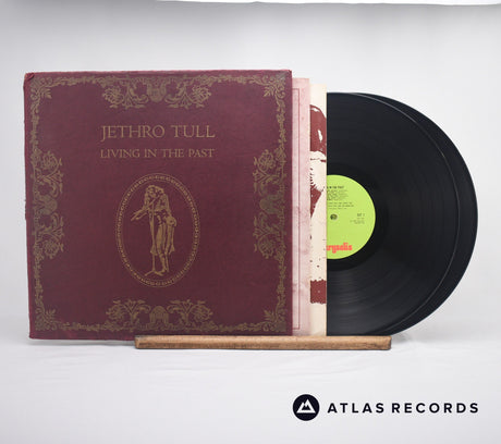 Jethro Tull Living In The Past Double LP Vinyl Record - Front Cover & Record