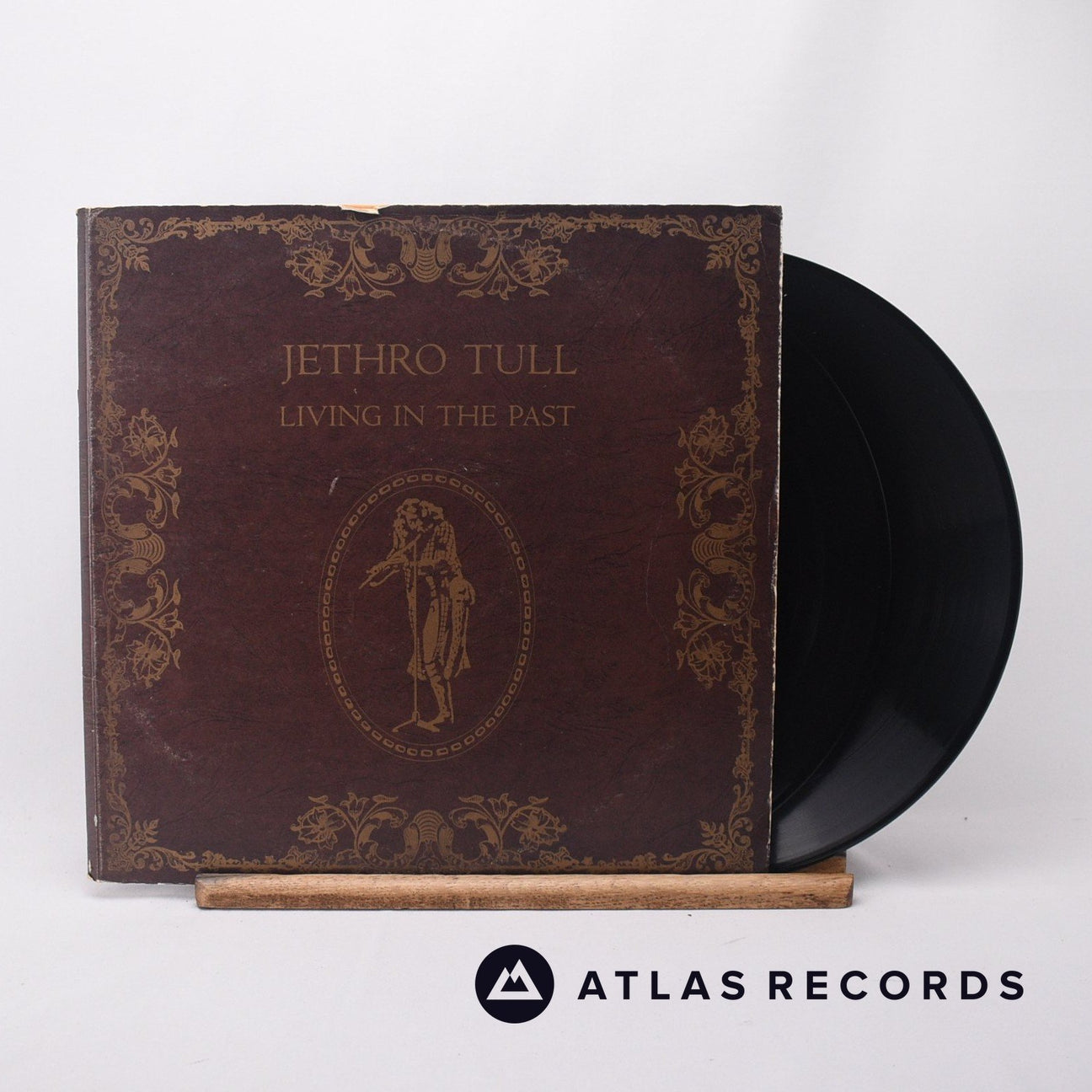 Jethro Tull Living In The Past 2 x LP Vinyl Record - Front Cover & Record