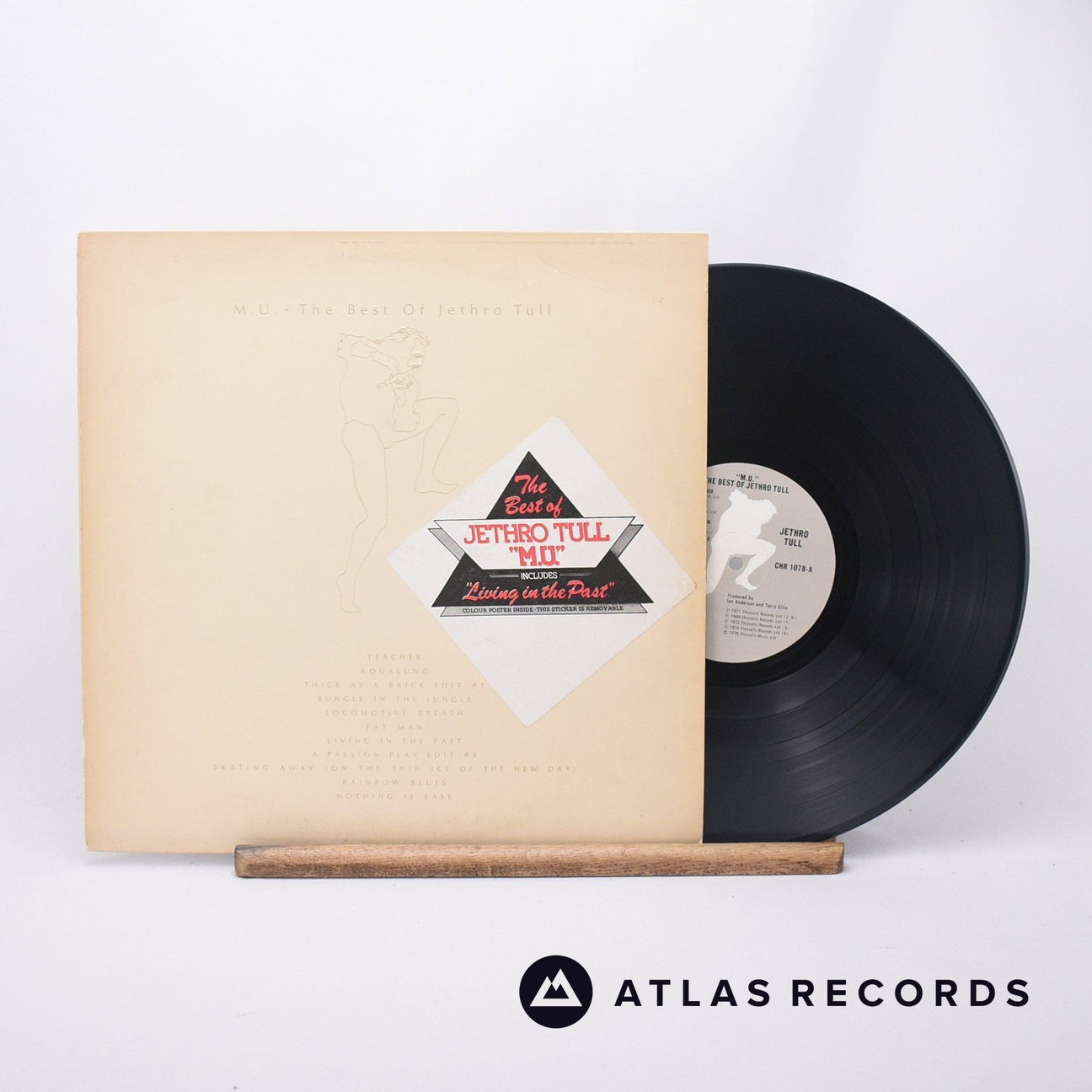 Jethro Tull M.U. - The Best Of Jethro Tull LP Vinyl Record - Front Cover & Record
