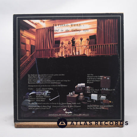 Jethro Tull - Minstrel In The Gallery - LP Vinyl Record - VG+/EX