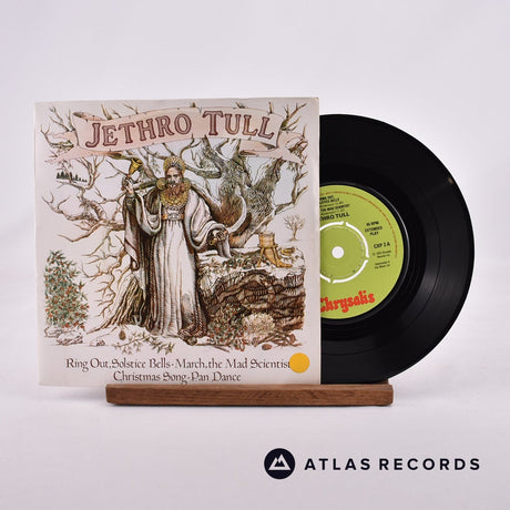 Jethro Tull Ring Out, Solstice Bells 7" Vinyl Record - Front Cover & Record
