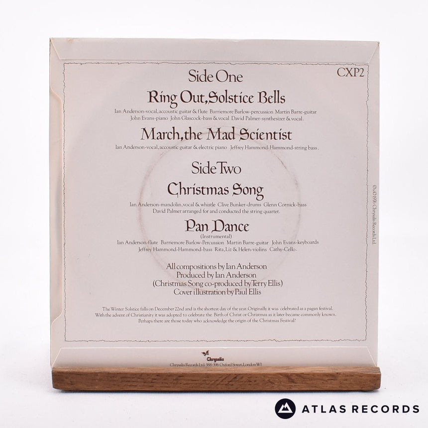 Jethro Tull - Ring Out, Solstice Bells - 7" EP Vinyl Record - EX/EX