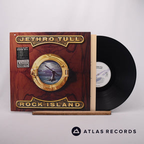Jethro Tull Rock Island LP Vinyl Record - Front Cover & Record