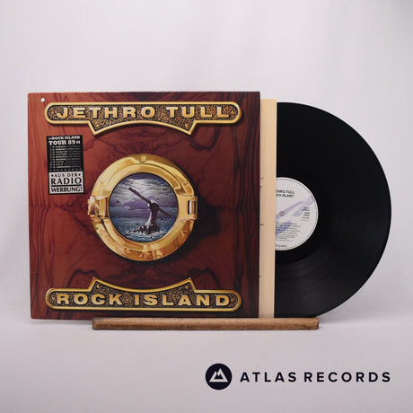 Jethro Tull Rock Island LP Vinyl Record - Front Cover & Record