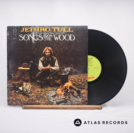 Jethro Tull Songs From The Wood LP Vinyl Record - Front Cover & Record