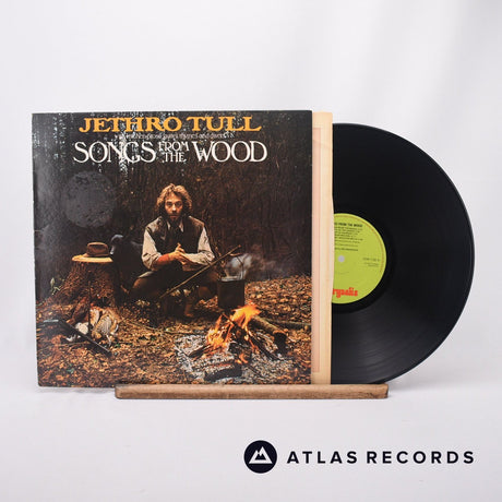 Jethro Tull Songs From The Wood LP Vinyl Record - Front Cover & Record