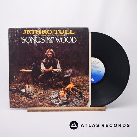 Jethro Tull Songs From The Wood LP Vinyl Record - Front Cover & Record