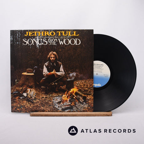 Jethro Tull Songs From The Wood LP Vinyl Record - Front Cover & Record