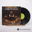 Jethro Tull Songs From The Wood LP Vinyl Record - Front Cover & Record