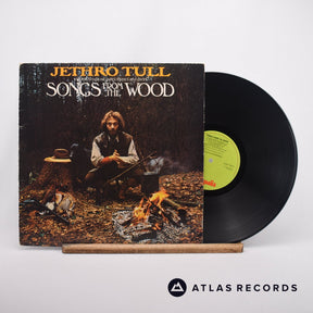 Jethro Tull Songs From The Wood LP Vinyl Record - Front Cover & Record