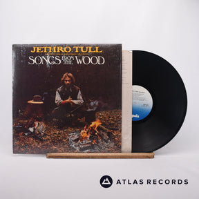 Jethro Tull Songs From The Wood LP Vinyl Record - Front Cover & Record