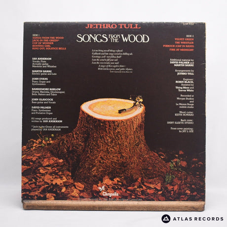Jethro Tull - Songs From The Wood - LP Vinyl Record - VG+/EX