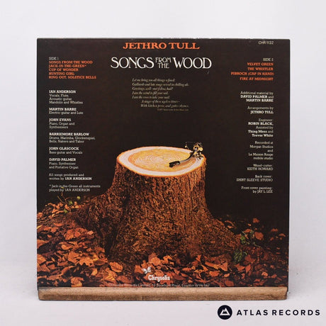 Jethro Tull - Songs From The Wood - Reissue LP Vinyl Record - EX/EX