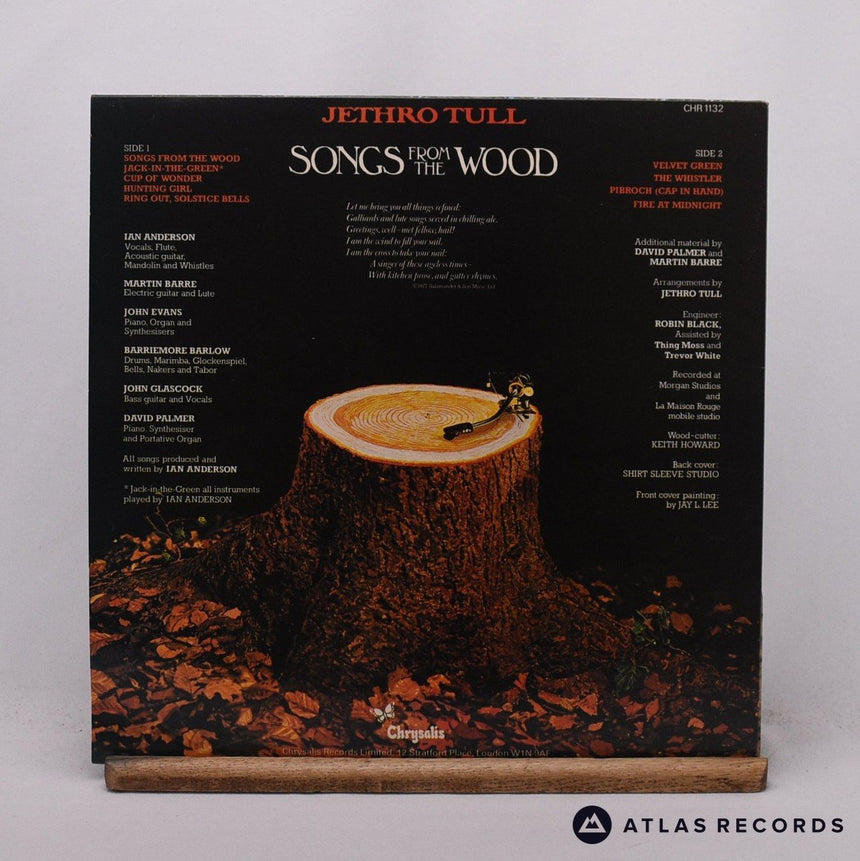 Jethro Tull - Songs From The Wood - Reissue LP Vinyl Record - EX/EX