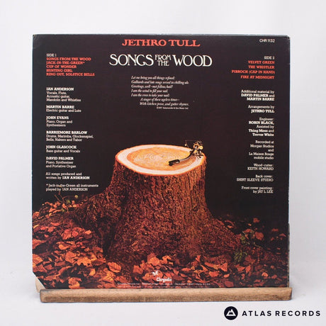 Jethro Tull - Songs From The Wood - Us LP Vinyl Record - VG+/VG+