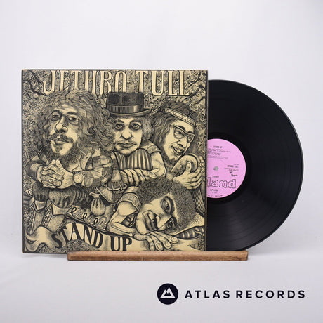 Jethro Tull Stand Up LP Vinyl Record - Front Cover & Record