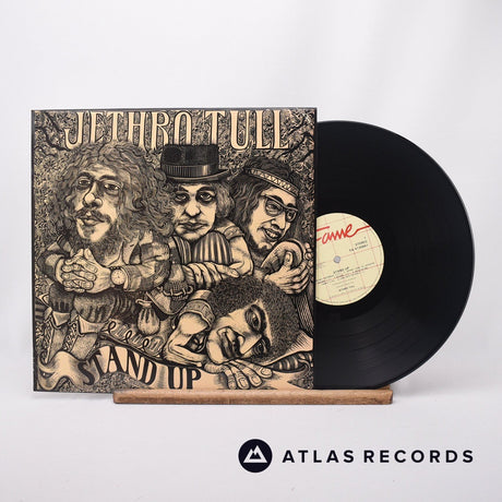 Jethro Tull Stand Up LP Vinyl Record - Front Cover & Record