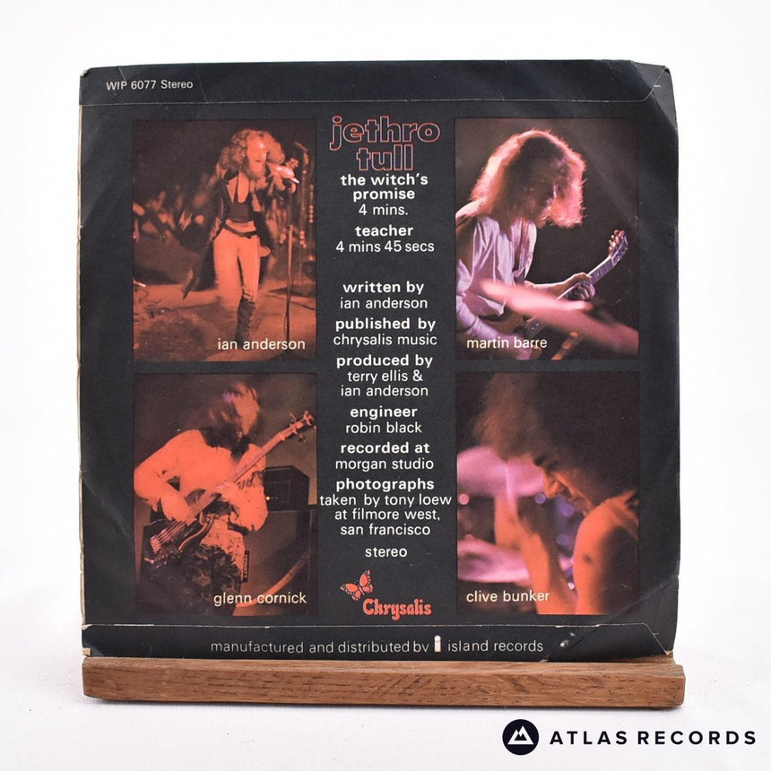 Jethro Tull - The Witch's Promise - 7" Vinyl Record - VG+/VG+